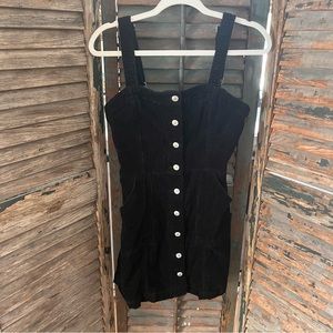 H&M corduroy overall dress